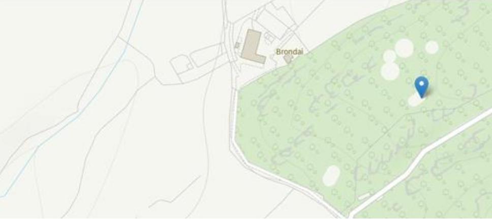 A map of a golf course
Description automatically generated