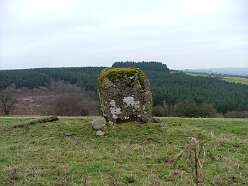 Troed Rhiw Wen standing stone<br>Troed Rhiw Wen standing stone

  

  Troed Rhiw Wen Standing Stone