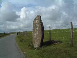 BeddMorris<br>23 BeddMorris

  

  Bedd Morris Standing Stone